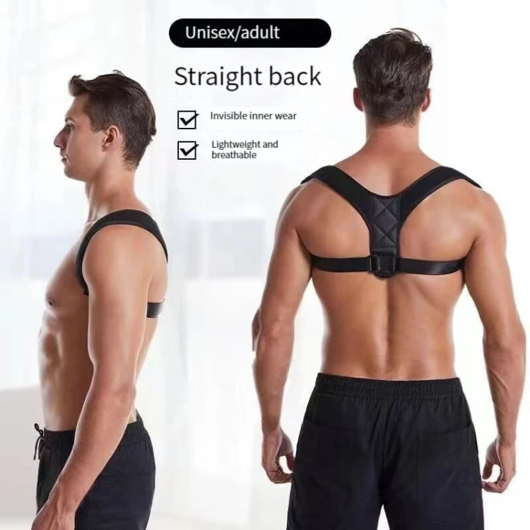 Pas korekcyjny na plecy - do poprawy postury ciała - Unisex - Rozmiar M - lekki.jpeg