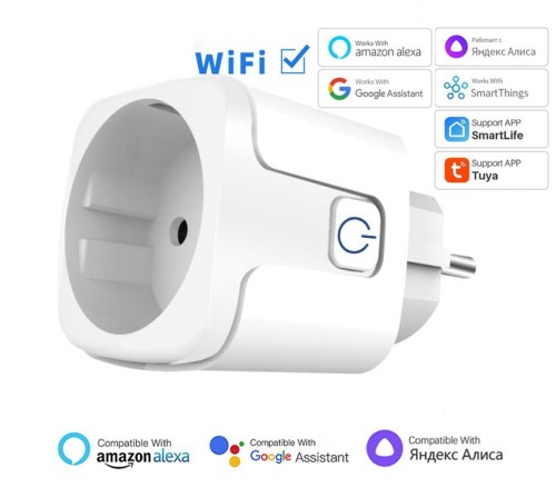 Inteligentne gniazdko Tuya 20A - wtyczka Wi-fi - Bluetooth - Zdalnie sterowane.png