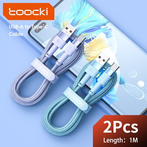 2x Kabel do telefonu - USB do USB-C - 3A Szybkie ładowanie - Do ładowania i przesyłu danych - main.jpg