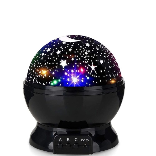 Galaxy - Projektor gwiazd - lampka - projektor gwiazd dla dzieci - Czarny.jpeg