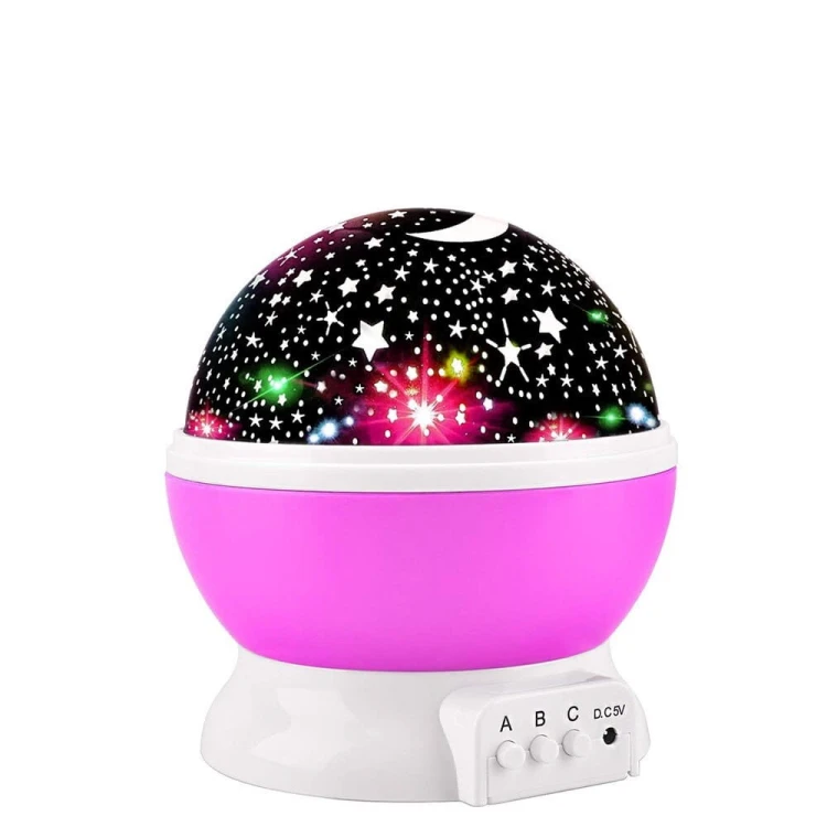 Galaxy - Projektor gwiazd - lampka - projektor gwiazd dla dzieci - Różowy.jpeg