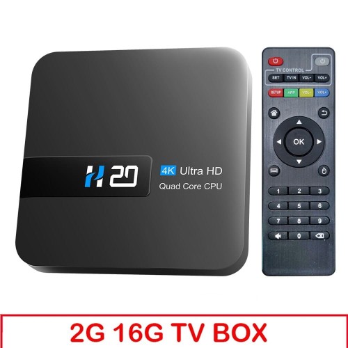 H20 - Smart Android TV Box - Android 10.0 - 4K HD - H.265 Media Player - 2GB RAM  16GB - MAIN.png
