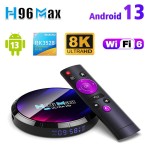 H96MAX RK3528 - Smart TV Box Android - 2.4G/5GHz WiFi6 - BT5.0 - 4K Video 