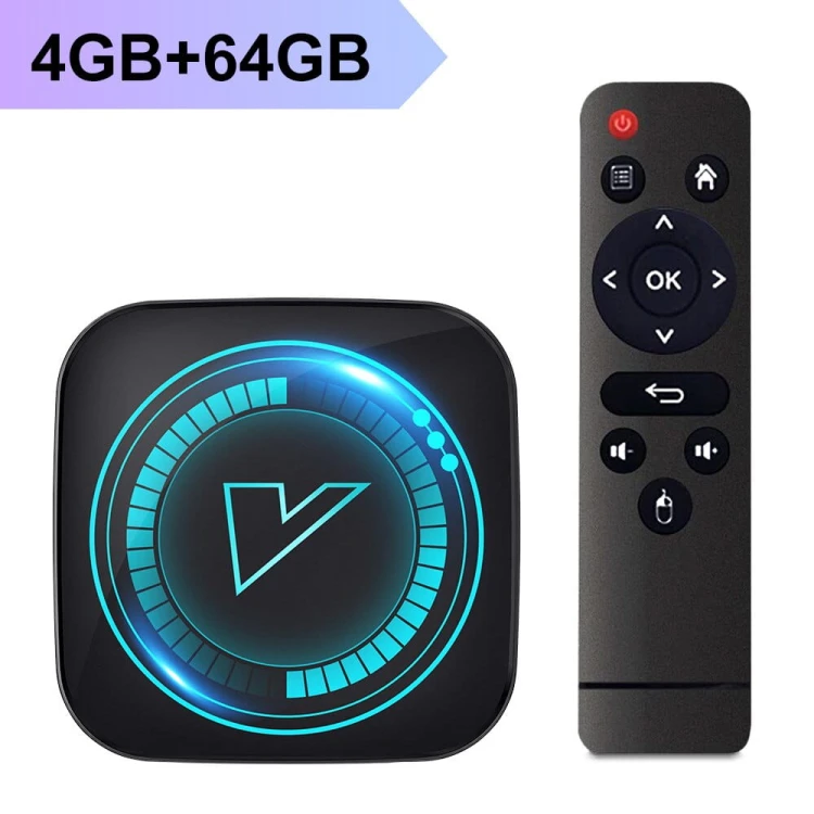 VONTAR H618 - Smart TV Box Android - Android 12 - Quad Core Cortex A53 - 8K Video - Google Voice -4GB-64GB.jpeg
