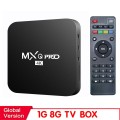 MXQ-PRO - Smart TV Box Android - Android 10.0 - 4K HD - 2.45G Dual-WIFI - 3D Video - 1GB RAM-8GBROM .png