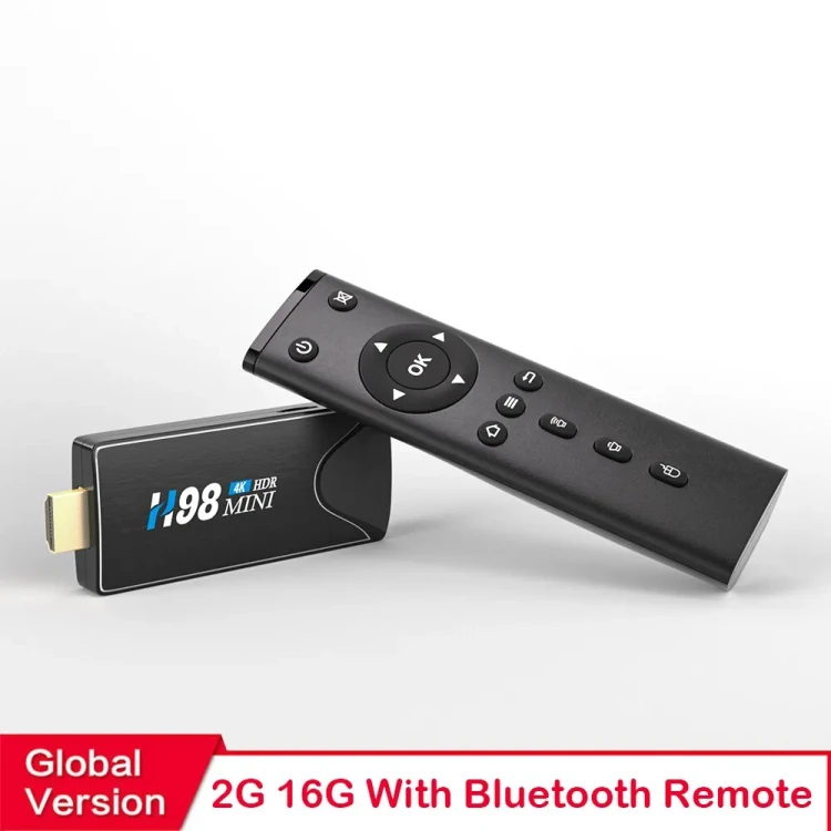 H98 - Smart Mini TV Stick Android 10 - 4K HD 2G 16G - Android TV Box - 2.4G 5G Dual Wifi - Main-variant.webp