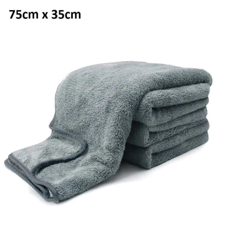 Towely - Mięciutki ręcznik do osuszania samochodu - z mikrofibry - 75x35cm.jpg