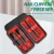 ManiNail - Elegancki zestaw do manicure - pielegnacji paznokci - 7 szt. - Czarny - main.webp
