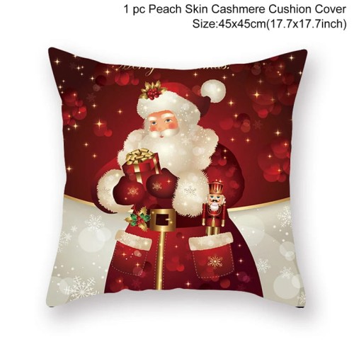 Yule - Poszewka na poduszkę świąteczna 45x45cm - piękne świąteczne wzory - Santa Claus III.jpeg