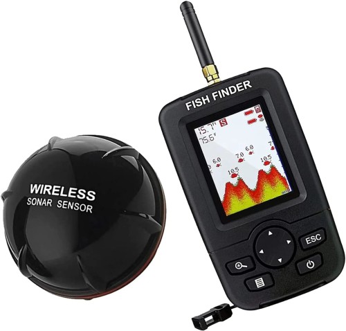 FishFind - Przenośny bezprzewodowy sonar wodny - 37M - LCD - Czarny.jpeg