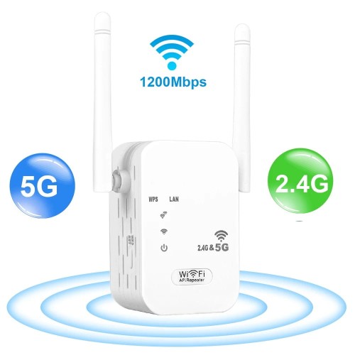 RiPit - Wzmacniacz zasięgu WIFI 2.4GHz - 5GHz - Repeater 1200Mbps - 2 anteny.jpeg