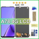 OPPO A78 4G 6.43" CPH2565 LCD DIGITIZER Ekran ramka - TFT - OLED - 4 WERSJE