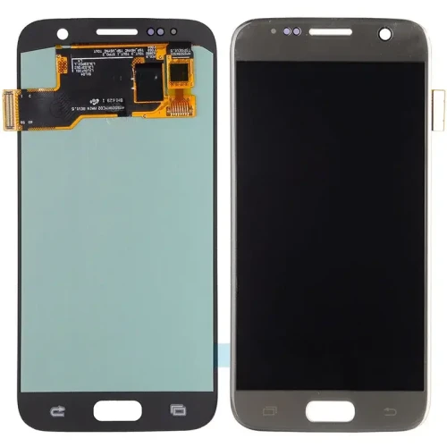 Samsung Galaxy S7 G930 LCD DIGITIZER Ekran - ramka - AMOLED - złoty.webp