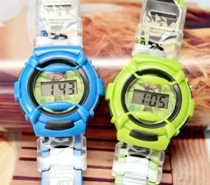 Zegarek dla dzieci - Ben 10 - LED - silikonowy - dwa kolory