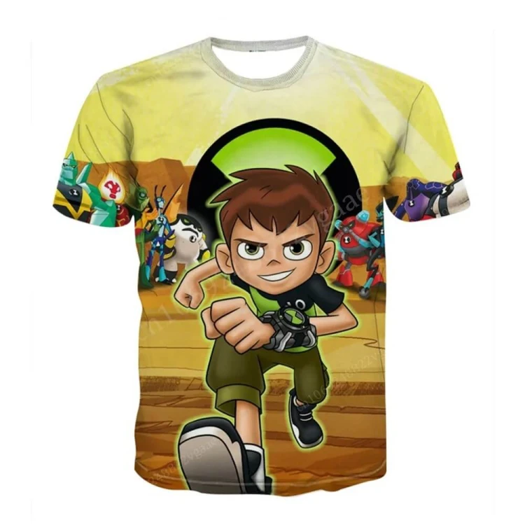 Koszulka dla dzieci - Ben 10 - DRUK 3D - Tann.jpeg