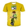 Koszulka dla dzieci - Ben 10 - DRUK 3D - Żółty.jpeg