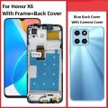 Honor X6 LCD DIGITIZER Ekran - z ramką - niebieska obudowa.jpeg
