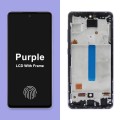Samsung Galaxy A52 4G A525F LCD Digitizer Ramka - AMOLED - fioletowa ramka.jpeg