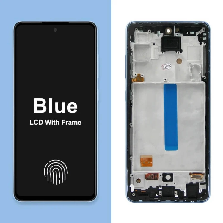 Samsung Galaxy A52 4G A525F LCD Digitizer Ramka - AMOLED - niebieska ramka.jpeg
