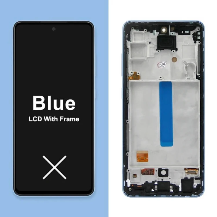 Samsung Galaxy A52 4G A525F LCD Digitizer Ramka - TFT - niebieska ramka.jpeg