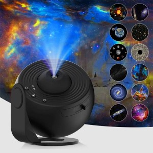 Planet - Projektor gwiazd i kosmosu - lampka - projektor gwiazd dla dzieci