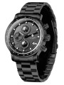 Czarny Zegarek Męski Chronograph  Luksusowy Zegarek Sportowy - czarna koperta.jpeg