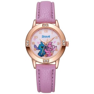 Zegarek dla Dzieci - Disney Stitch - Fioletowy