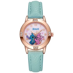Zegarek dla Dzieci - Disney Stitch - Zielony