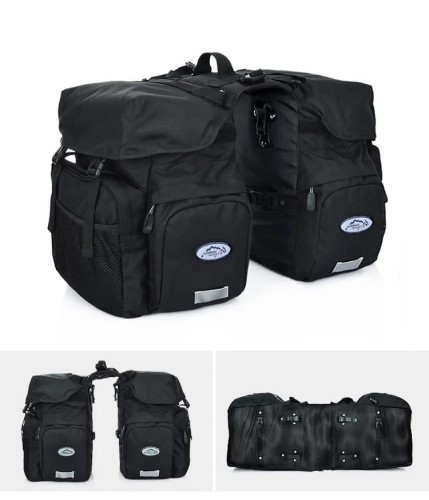 torba-rowerowa-50L-nylonowa-tylny-bagaznik-odblaskowa-czarna-2.jpg