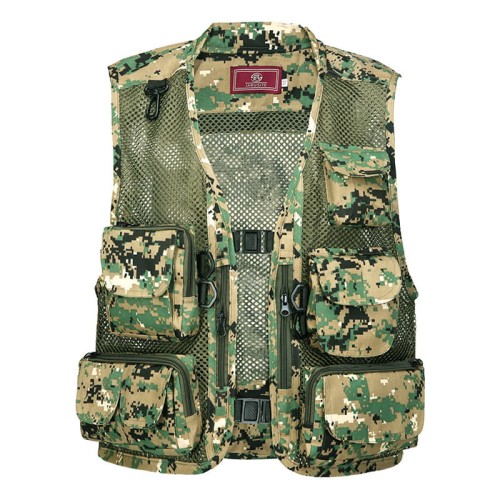 Kamizelka Wędkarska Camo 4 - kamuflaz - Wodoodporna.jpg