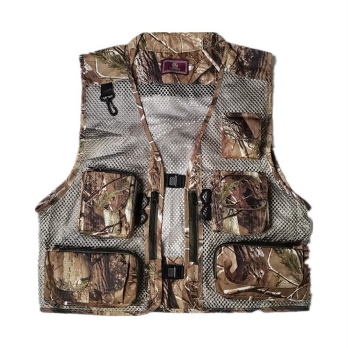 Kamizelka Wędkarska Camo 3 - kamuflaz - Wodoodporna.jpg