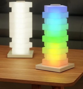 Lampka LED  z  Ładowarką indukcyjna. Dotykowe Sterowanie i Tryby Światła RGB