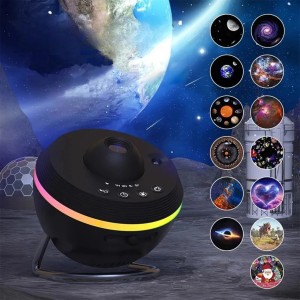 Projektor Kosmos Galaxy Sky HD – Lampa Kosmos z 13 Wzorami i Efektem Meteorytu
