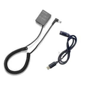 CP-W126 USB-C Adapter Zasilający NP-W126 do Fujifilm X-H1 X-Pro3 X-T3 X-T2