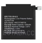 Bateria HB572728EFW do Huawei Watch GT3 / GT3 PRO | 530 mAh