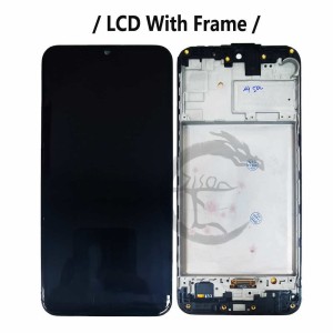 Wyświetlacz SAMSUNG GALAXY M21 M215 LCD digitizer ramka - AMOLED
