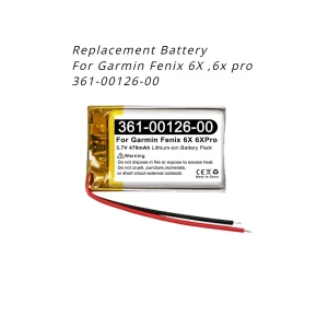 Bateria Akumulator Garmin Fenix 6X / 6X Pro 470mAh (361-00126-00)