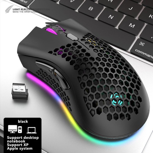 Mysz bezprzewodowa do komputera - dla graczy - RGB - Czarna.jpeg