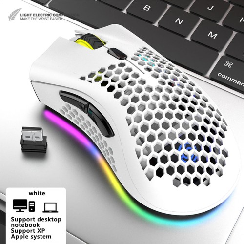 Mysz bezprzewodowa do komputera - dla graczy - RGB - Biała.jpeg