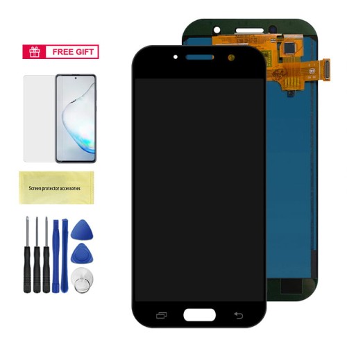 SAMSUNG GALAXY A5 2017 A520 A520F SM-A520F - WYŚWIETLACZ LCD - TFT - Czarny.jpeg