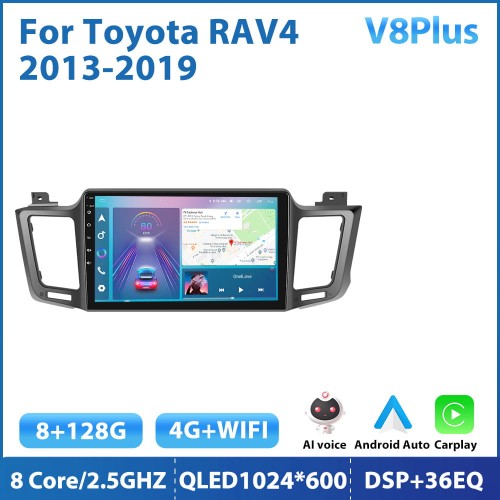 Radio samochodowe Android 10 - Nawigacja - Kamera - Toyota RAV4 2013-2019 - 8GB RAM - 128GB.jpg