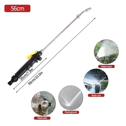 Ciśnienowy pistolet na wodę - do mycia samochodu - do ogrodu - długość 56cm.jpg