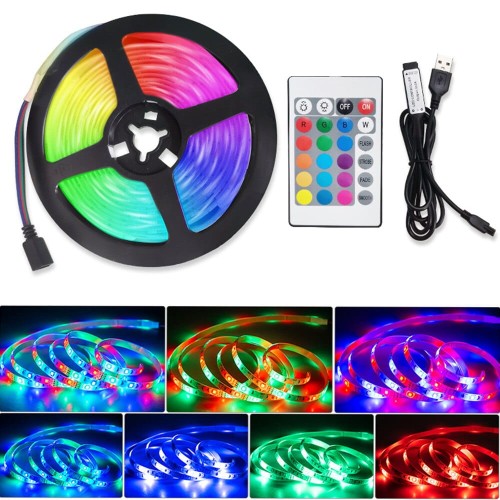 Taśma LED - RGB - USB - SMD2835 - Idealna do kuchni - sypialni - 2M - Main.jpeg