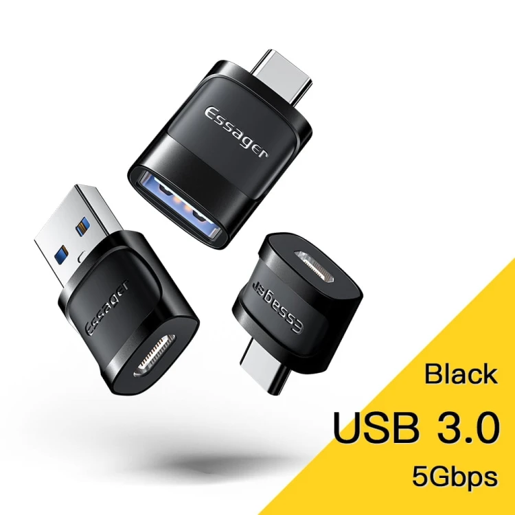 3x Adapter OTG - USB-C Do USB 3.0 - USB 3.0 do USB-C - Micro-USB do USB-C - main.jpeg