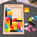 Zestaw kolorowych drewnianych puzzli dla dzieci - idealne do nauki i zabawy - main .jpeg