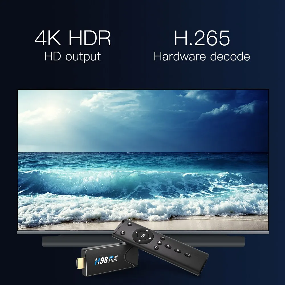TV smart mini stick - 4k hdr