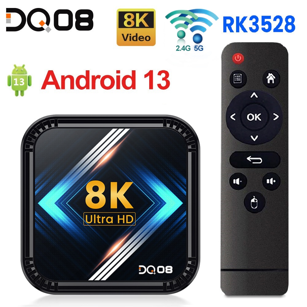 DQ08 RK3528 SMART TV BOX ANDROID