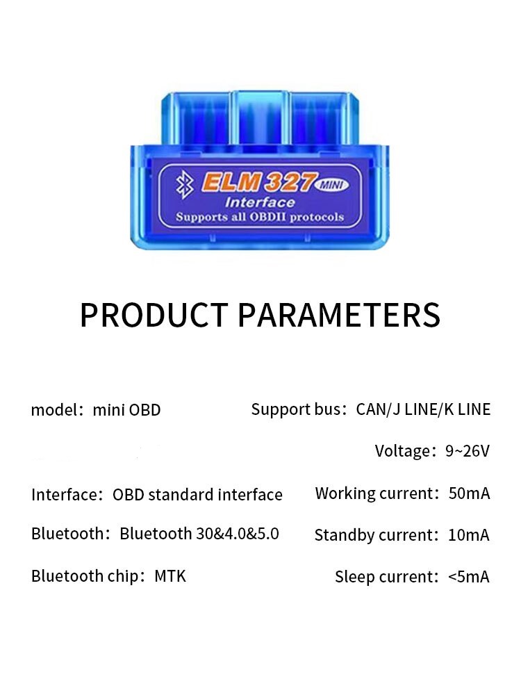 parametry ELM327