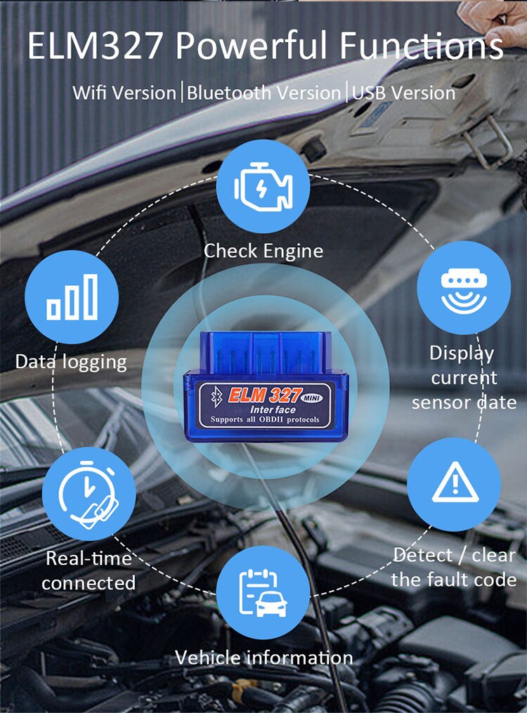 Funkcje ELM327 OBD 2 - jak uzywac