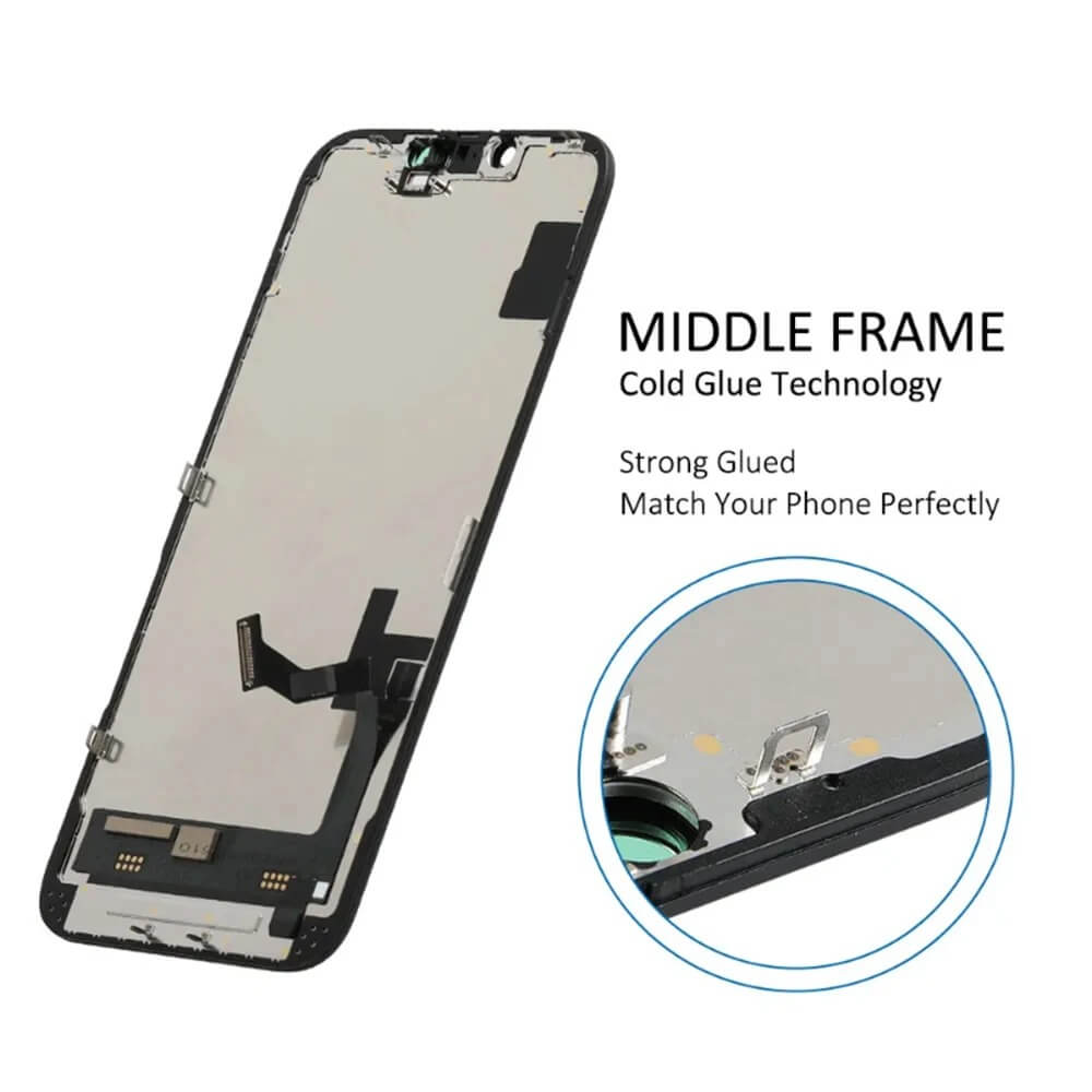 Wyświetlacz Iphone 14 LCD - silny klej